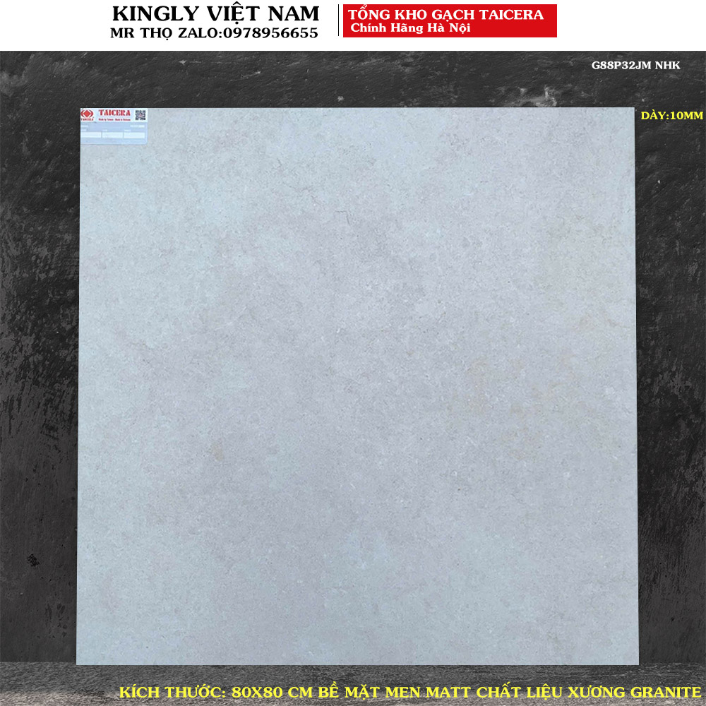 Gạch lát nền Taicera 80x80 G88P32JM Loại 1